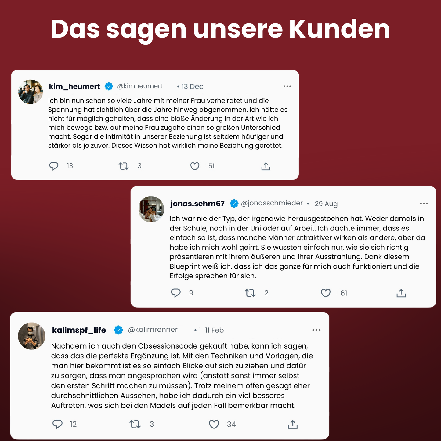 Attraction Körpersprache Blueprint