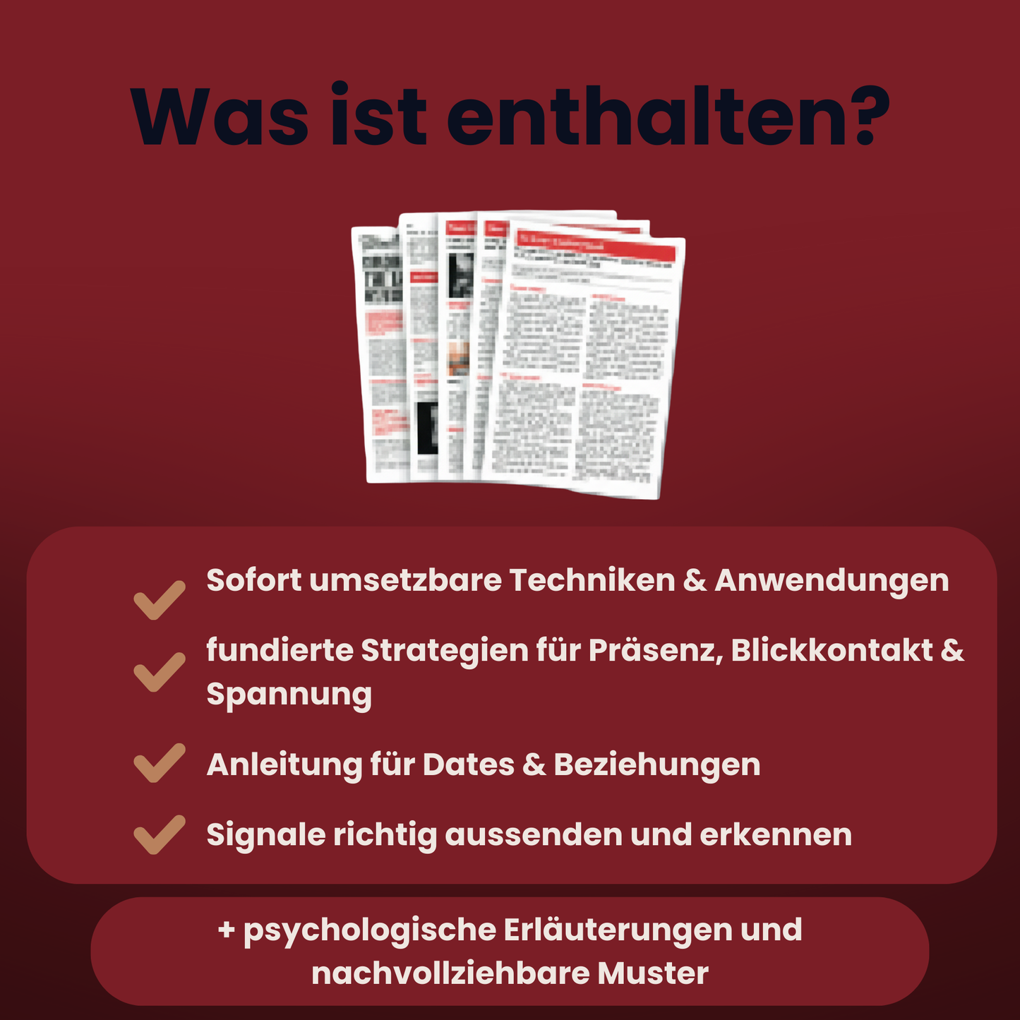 Attraction Körpersprache Blueprint