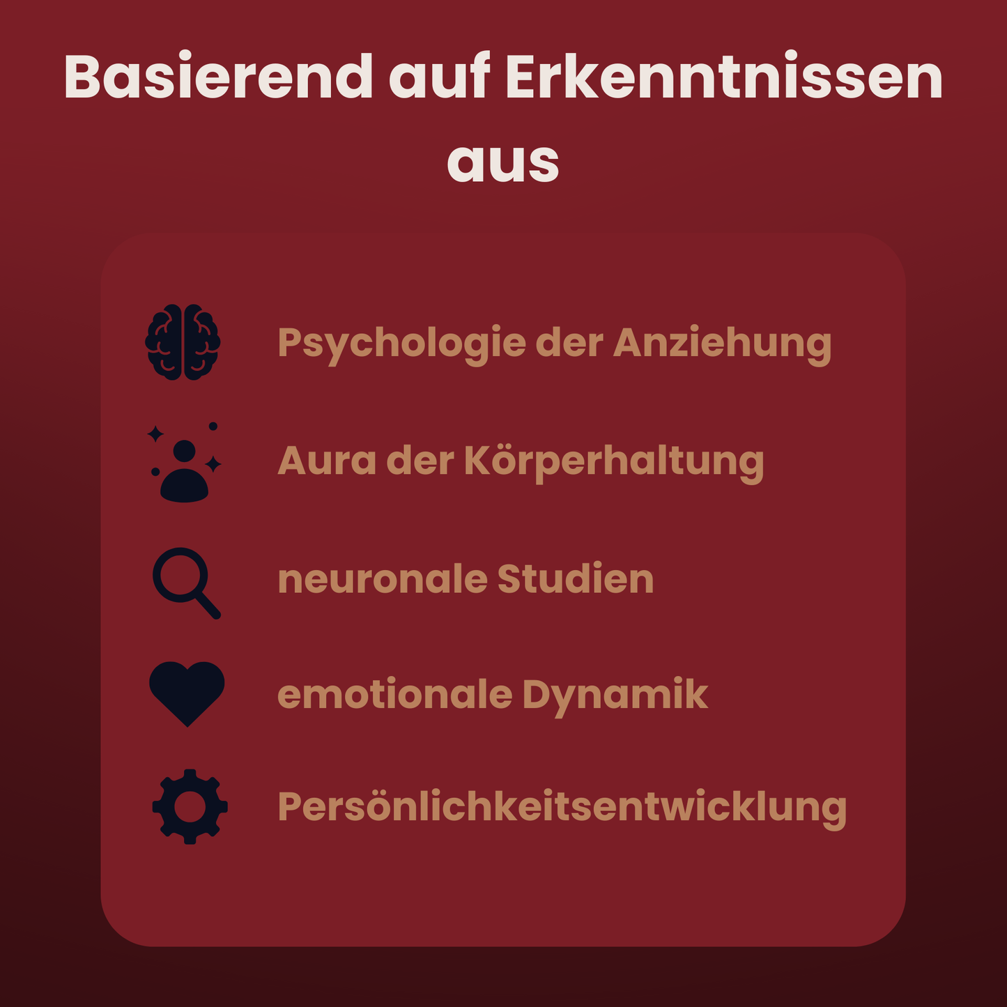 Attraction Körpersprache Blueprint